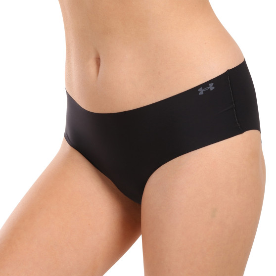 3PACK bragas de mujer Under Armour negro (1383895 001)