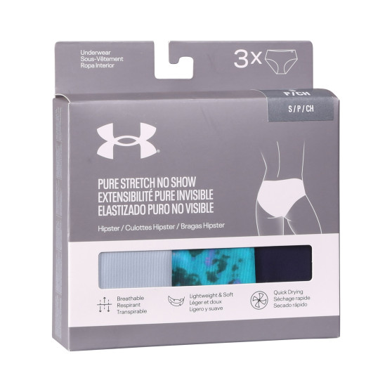 3PACK bragas de mujer Under Armour multicolor (1383896 100)