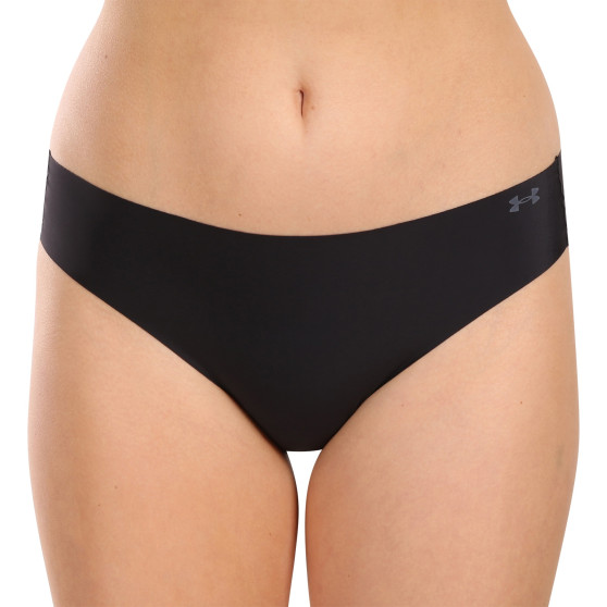 3PACK bragas de mujer Under Armour negro (1383897 001)