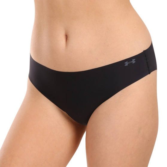 3PACK bragas de mujer Under Armour negro (1383897 001)