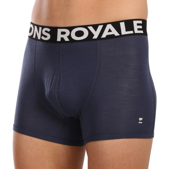 Boxers para hombre Mons Royale azul oscuro (100087-1169-568)