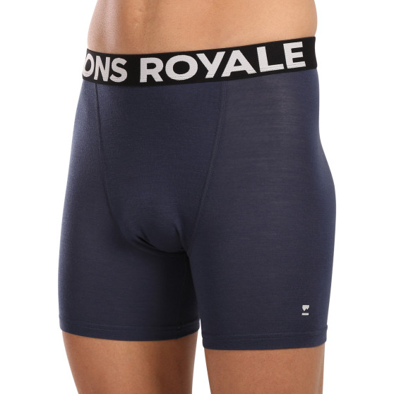 Boxers para hombre Mons Royale merino azul (100088-1169-568)