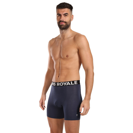 Boxers para hombre Mons Royale merino azul (100088-1169-568)