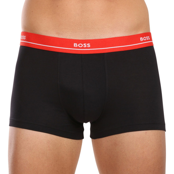 5PACK Boxers para hombre BOSS negro (50489616 999)