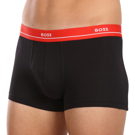 5PACK Boxers para hombre BOSS negro (50489616 999)