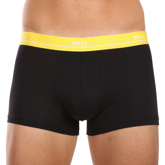 5PACK Boxers para hombre BOSS negro (50489616 999)