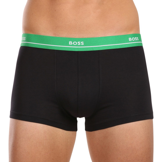 5PACK Boxers para hombre BOSS negro (50489616 999)