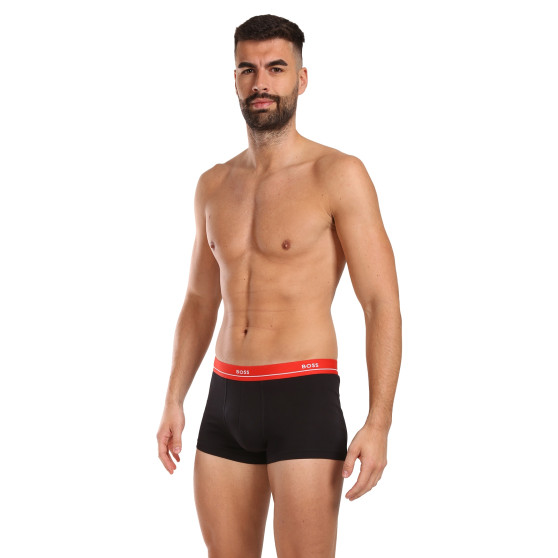 5PACK Boxers para hombre BOSS negro (50489616 999)