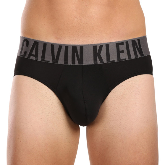 3PACK calzoncillos para hombre Calvin Klein negro (NB3610A-MDJ)