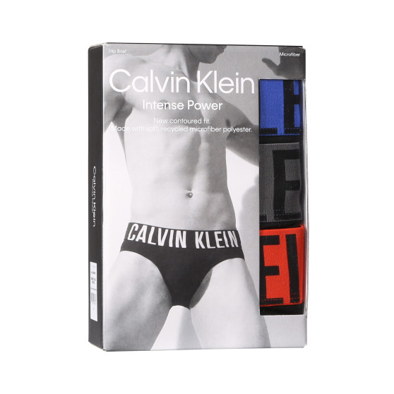 3PACK calzoncillos para hombre Calvin Klein negro (NB3610A-MDJ)