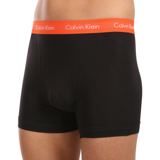 3PACK Boxers para hombre Calvin Klein negro (U2662G-MWR)