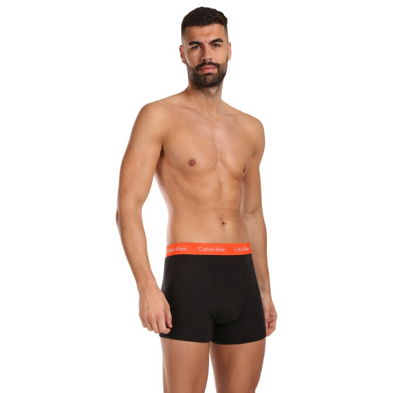 3PACK Boxers para hombre Calvin Klein negro (U2662G-MWR)