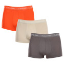 3PACK Boxers para hombre Calvin Klein multicolor (U2664G-MWQ)