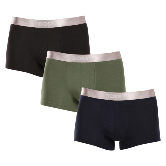 3PACK Boxers para hombre BOSS multicolor (50514998 982)