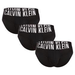 3PACK calzoncillos para hombre Calvin Klein negro (NB3607A-UB1)