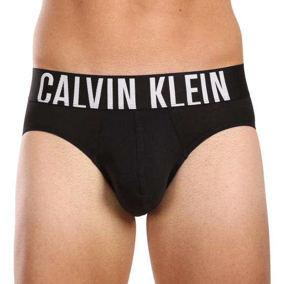 3PACK calzoncillos para hombre Calvin Klein negro (NB3607A-UB1)