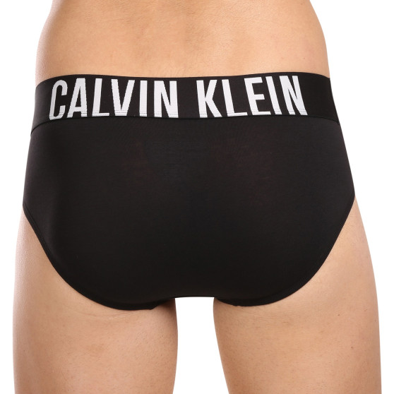 3PACK calzoncillos para hombre Calvin Klein negro (NB3607A-UB1)