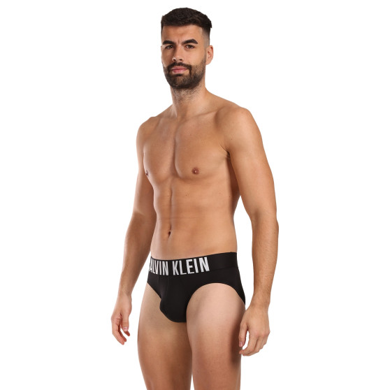 3PACK calzoncillos para hombre Calvin Klein negro (NB3607A-UB1)