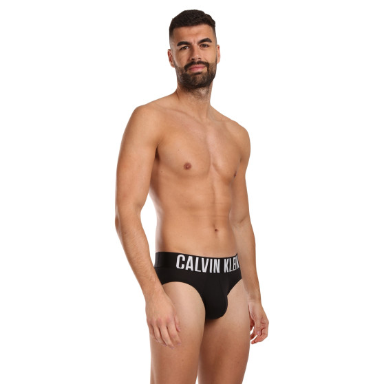 3PACK calzoncillos para hombre Calvin Klein negro (NB3607A-UB1)