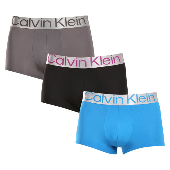 3PACK Boxers para hombre Calvin Klein multicolor (NB3074A-MH8)