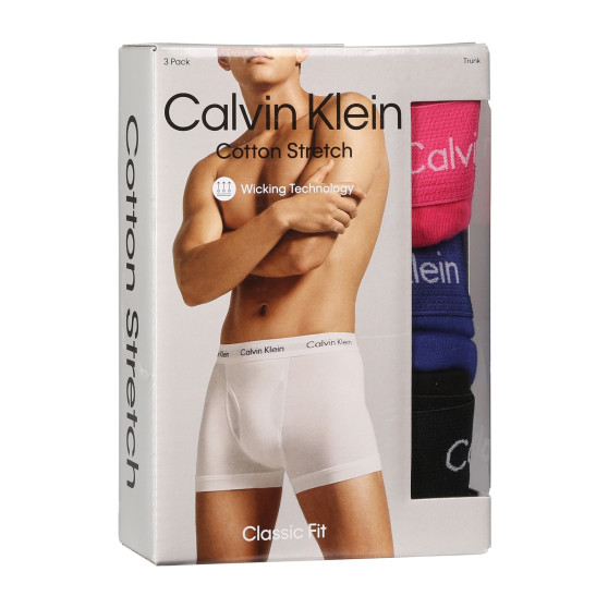 3PACK Boxers para hombre Calvin Klein multicolor (NB2615A-NLT)