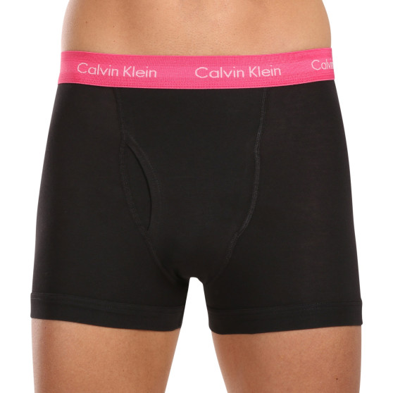 3PACK Boxers para hombre Calvin Klein negro (NB2615A-MLR)