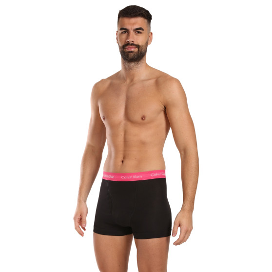 3PACK Boxers para hombre Calvin Klein negro (NB2615A-MLR)