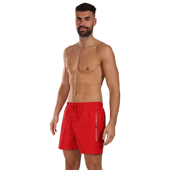 Bañador para hombre Tommy Hilfiger rojo (UM0UM03258 XLG)