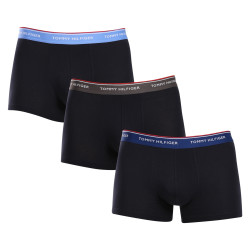 3PACK Boxers para hombre Tommy Hilfiger azul oscuro (UM0UM01642 0SS)