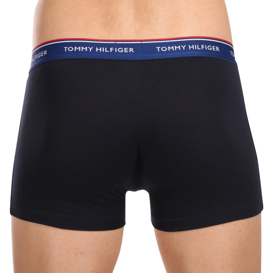 3PACK Boxers para hombre Tommy Hilfiger azul oscuro (UM0UM01642 0SS)