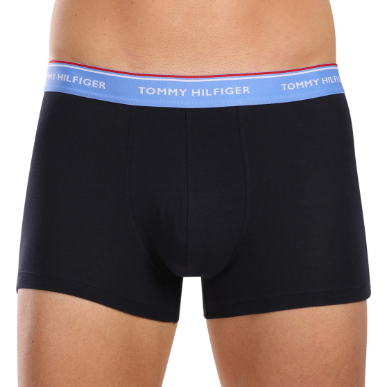 3PACK Boxers para hombre Tommy Hilfiger azul oscuro (UM0UM01642 0SS)