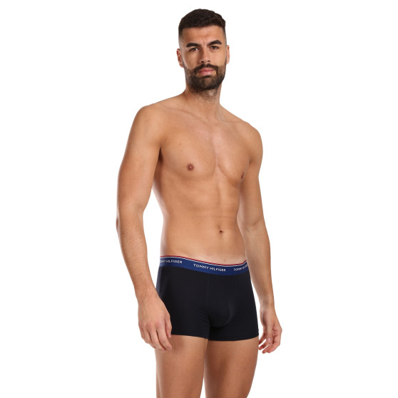 3PACK Boxers para hombre Tommy Hilfiger azul oscuro (UM0UM01642 0SS)