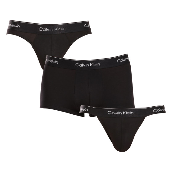 3PACK ropa interior masculina Calvin Klein mix negro (NB3877A-UB1)