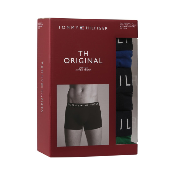 3PACK Boxers para hombre Tommy Hilfiger multicolor (UM0UM03180 0VX)