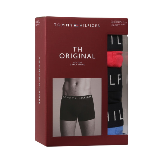 3PACK Boxers para hombre Tommy Hilfiger multicolor (UM0UM03180 0VW)