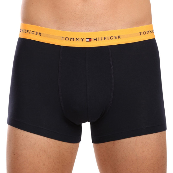 3PACK Boxers para hombre Tommy Hilfiger azul oscuro (UM0UM02763 0VI)