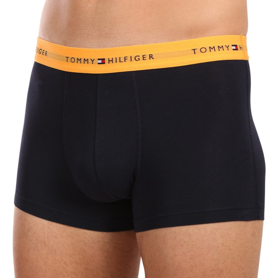 3PACK Boxers para hombre Tommy Hilfiger azul oscuro (UM0UM02763 0VI)