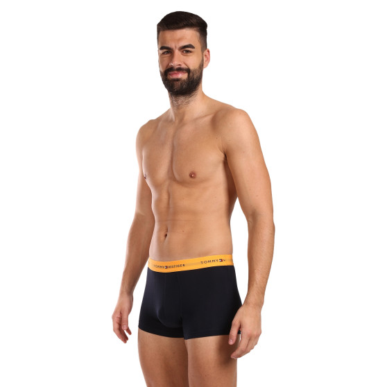 3PACK Boxers para hombre Tommy Hilfiger azul oscuro (UM0UM02763 0VI)