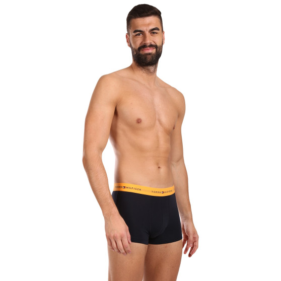 3PACK Boxers para hombre Tommy Hilfiger azul oscuro (UM0UM02763 0VI)