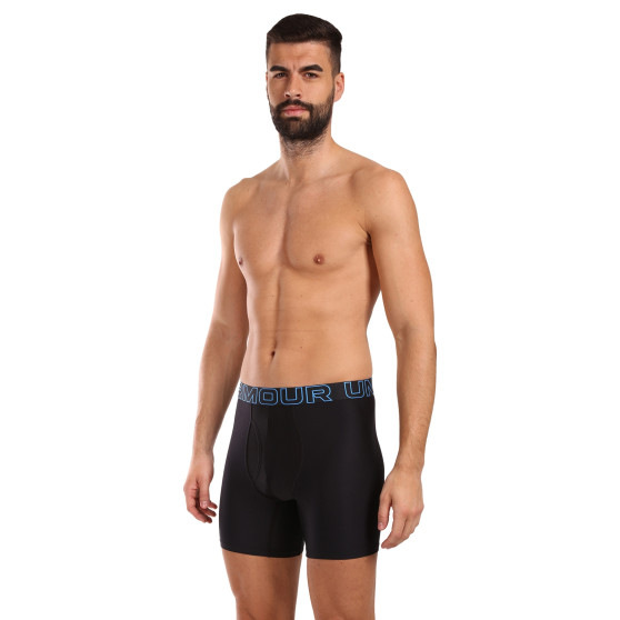 3PACK Boxers para hombre Under Armour negro (1383878 002)