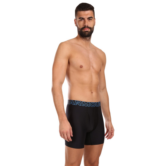 3PACK Boxers para hombre Under Armour negro (1383878 002)