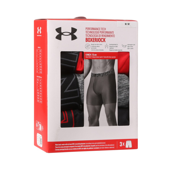 3PACK Boxers para hombre Under Armour multicolor (1383878 600)