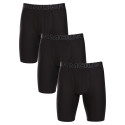 3PACK Boxers para hombre Under Armour negro (1383880 001)