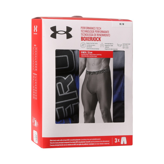 3PACK Boxers para hombre Under Armour multicolor (1383881 400)