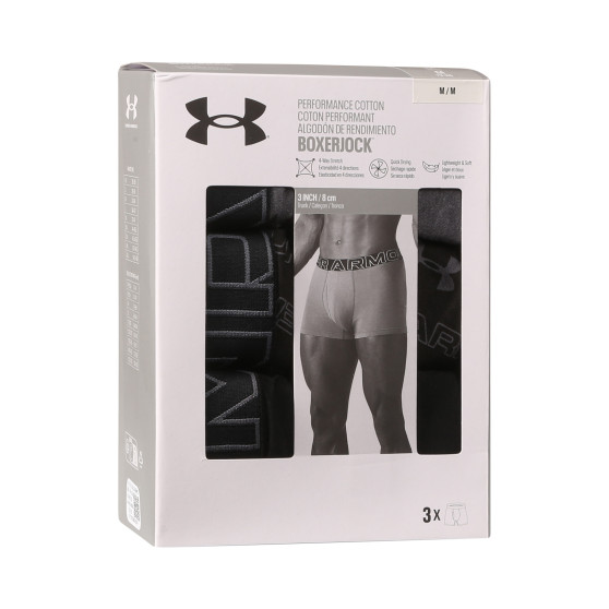 3PACK Boxers para hombre Under Armour multicolor (1383892 001)