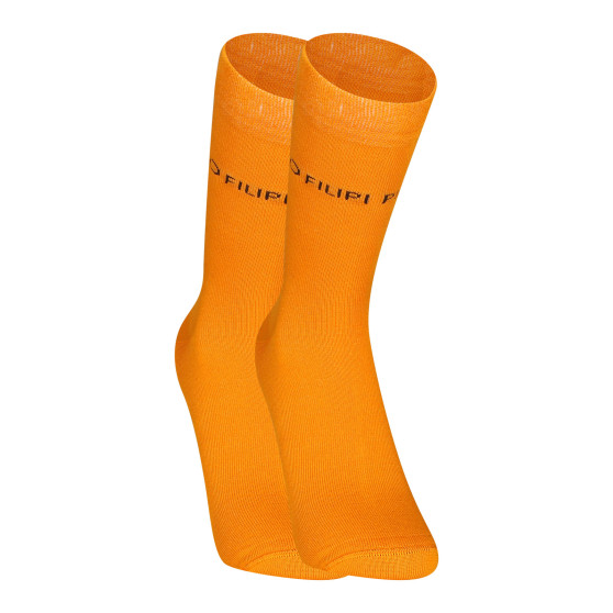 Calcetines Pietro Filipi alto bambú naranja (1PBV005)