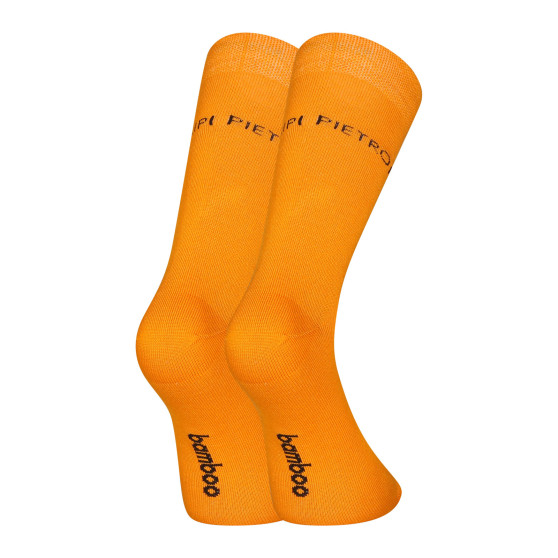 Calcetines Pietro Filipi alto bambú naranja (1PBV005)