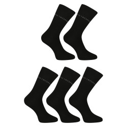 5PACK calcetines Pietro Filipi high bamboo negro (5PBV001)