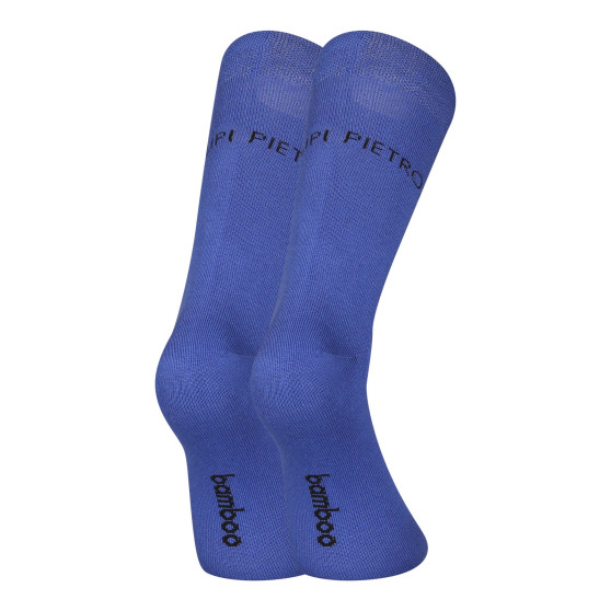 3PACK calcetines Pietro Filipi bambú alto multicolor (3PBV002)