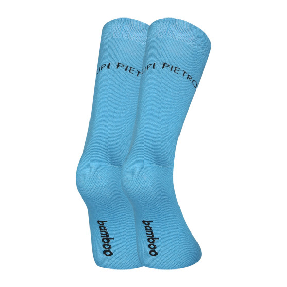 3PACK calcetines Pietro Filipi bambú alto multicolor (3PBV003)